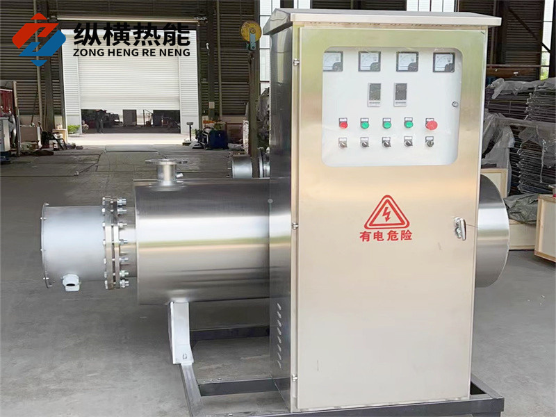 240KW鹽水管道式電加熱器