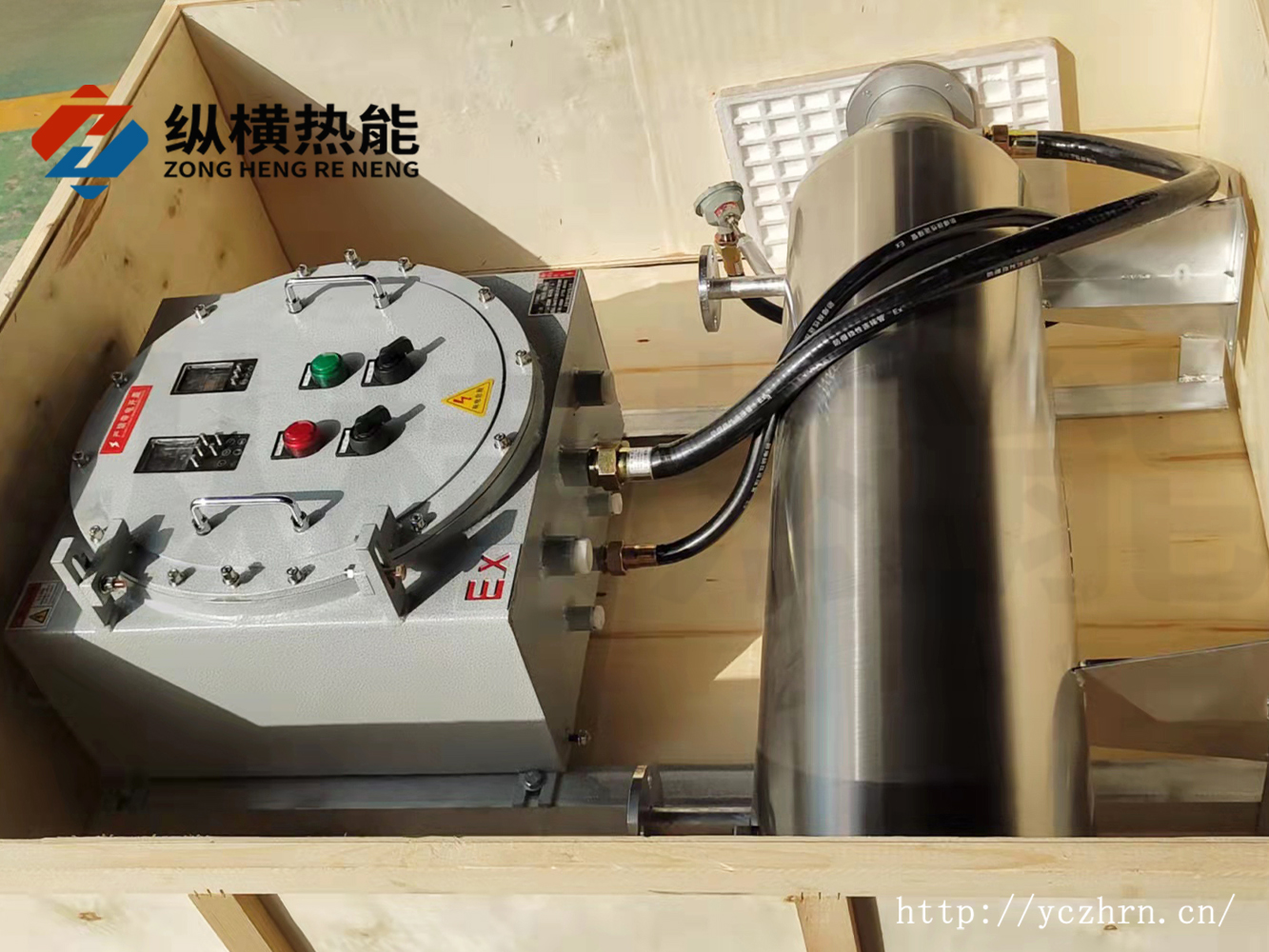 功率5kw防爆一體氮氣加熱器