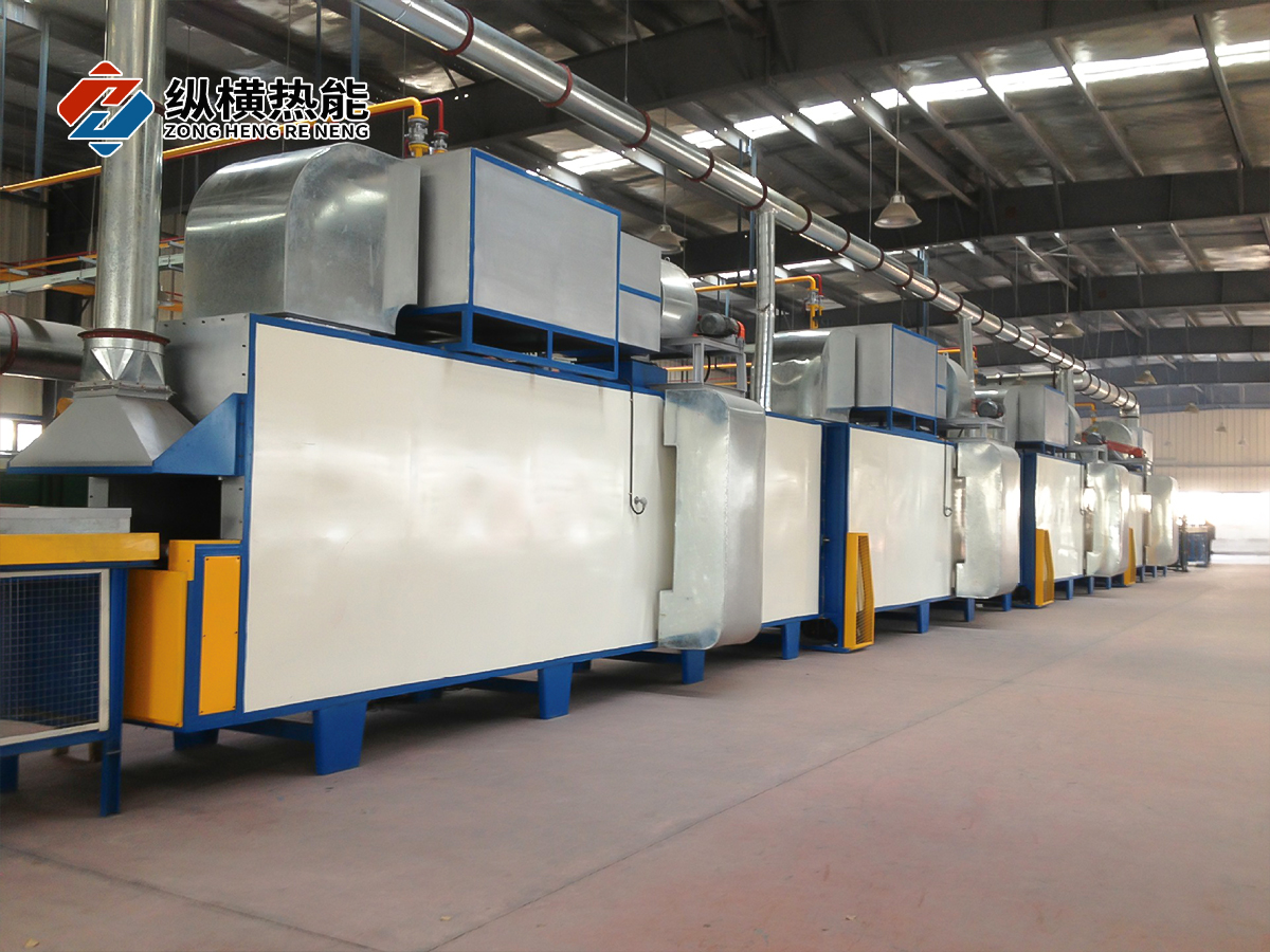 熱風(fēng)硫化發(fā)泡高溫隧道爐